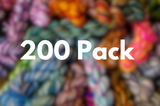 200 Pack Wee Skeins (6 grams/24 yards micro skeins)