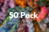 50 Pack of Wee Skeins (6 grams/24 yards micro skeins)