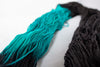 Tangled Poets- Turquoise/Black (Neon Collection)