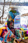 Tangled Poets “Pickle Jar Kit” - Striped Cowl