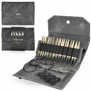 LYKKE CRAFTS Driftwood 5" Interchangeable Needles Set