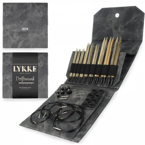 LYKKE CRAFTS Driftwood Long (variable length) Interchangeable Needles Set